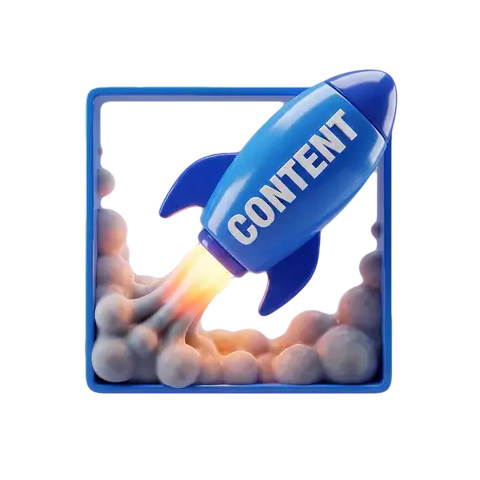 Content rocket launching